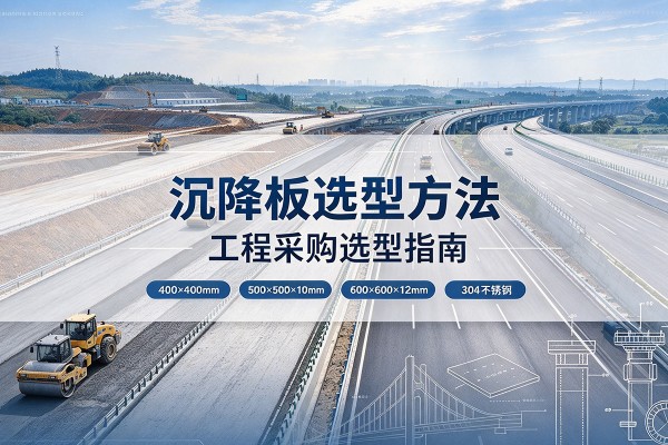 榆阳沉降板选择方法