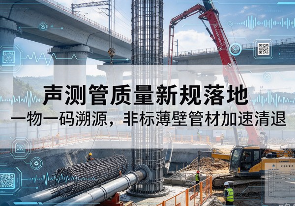 榆阳声测管质量新规落地，一物一码溯源，非标薄壁管材加速清退