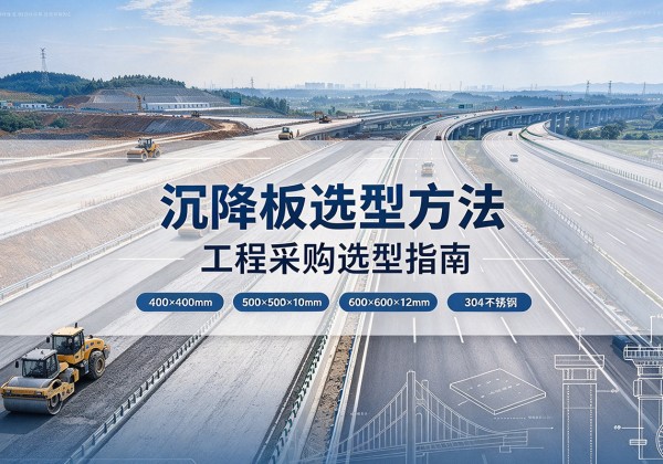 榆阳沉降板选择方法