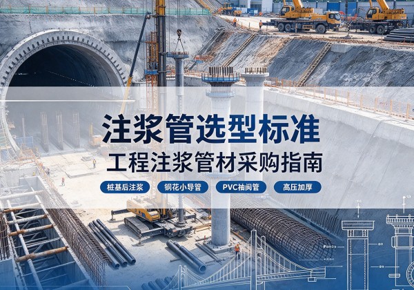 榆阳注浆管选型标准